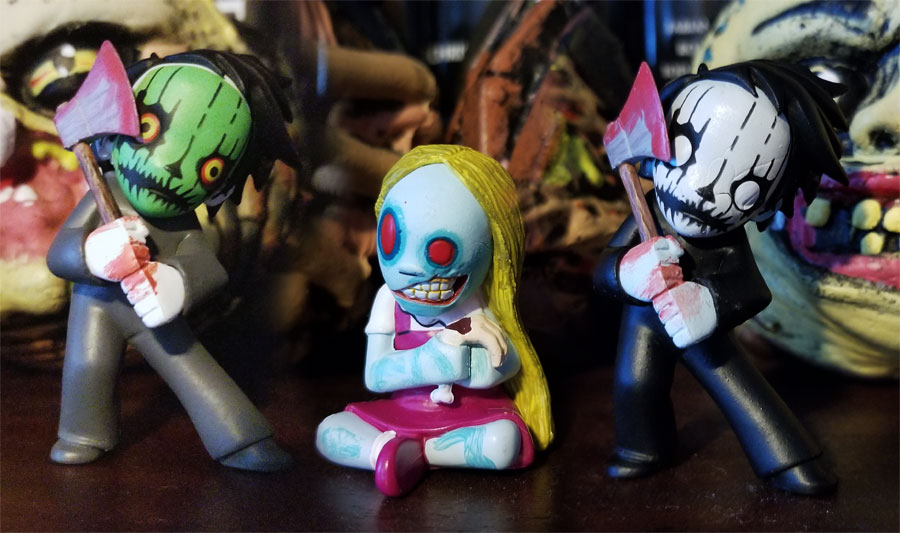Axe Wielding Psychos and Zombie Girl