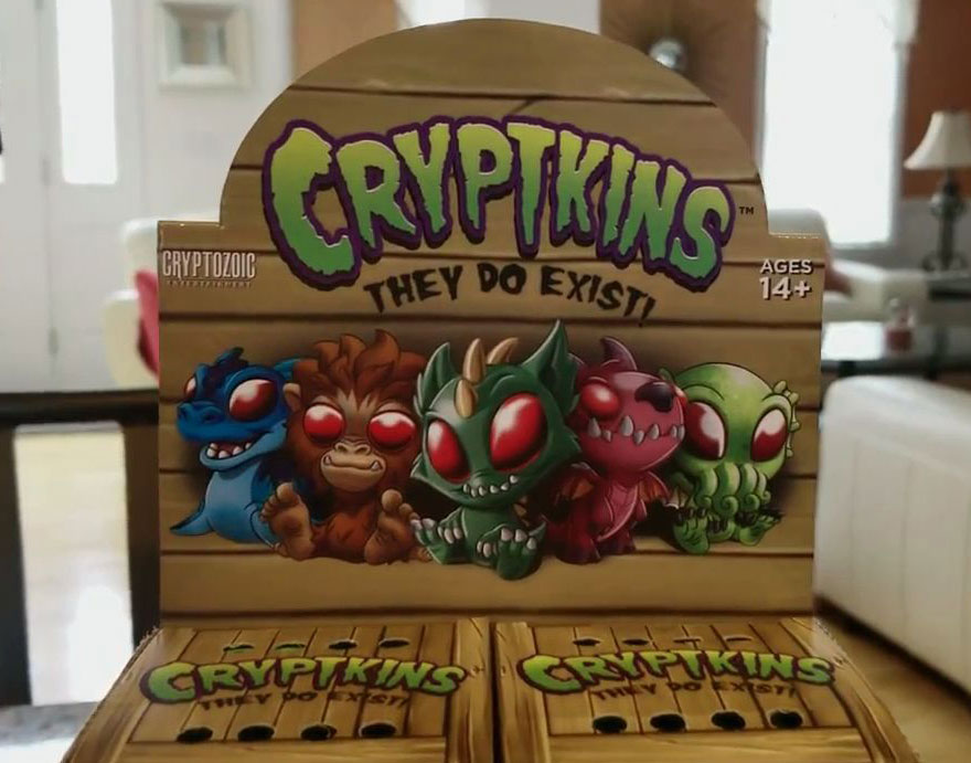 Cryptkins Display Case