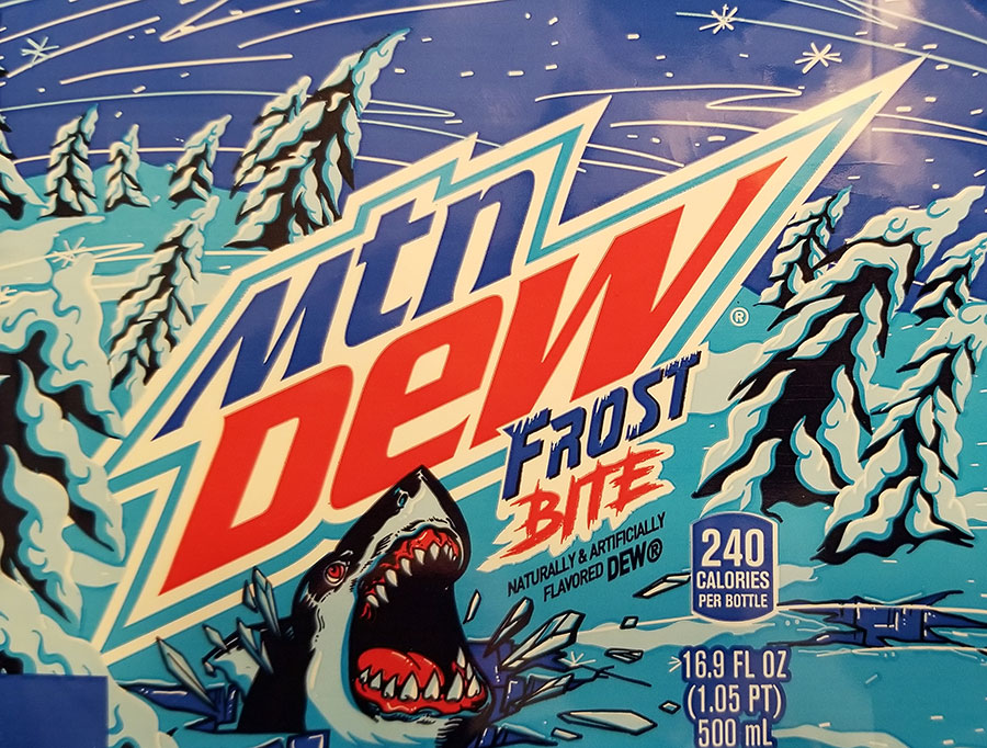 mtn dew frostbite zero