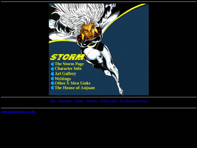 Anjuan's Storm Page