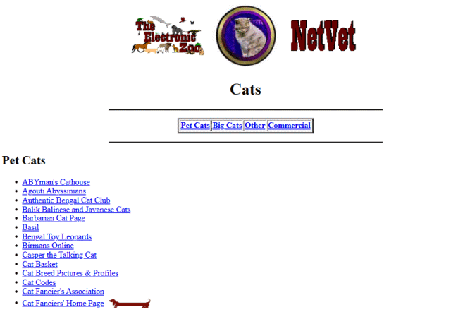 NetVet Cat's Homepage