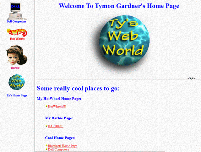 Tymon Gardner's Home Page