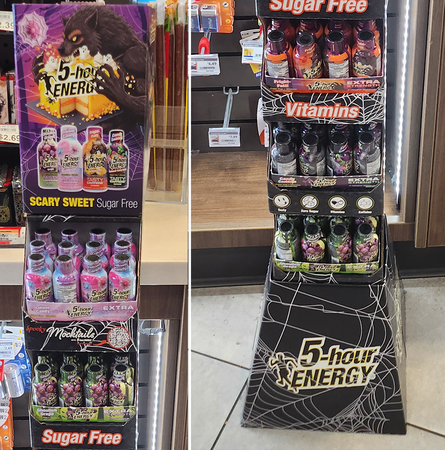 5-Hour Energy Scary Sweet Mocktails